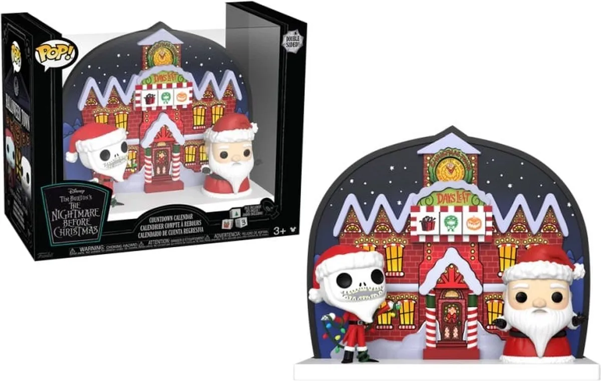 Funko Countdown Calendar The Nightmare Before Christmas 79912 - Veelkleurig