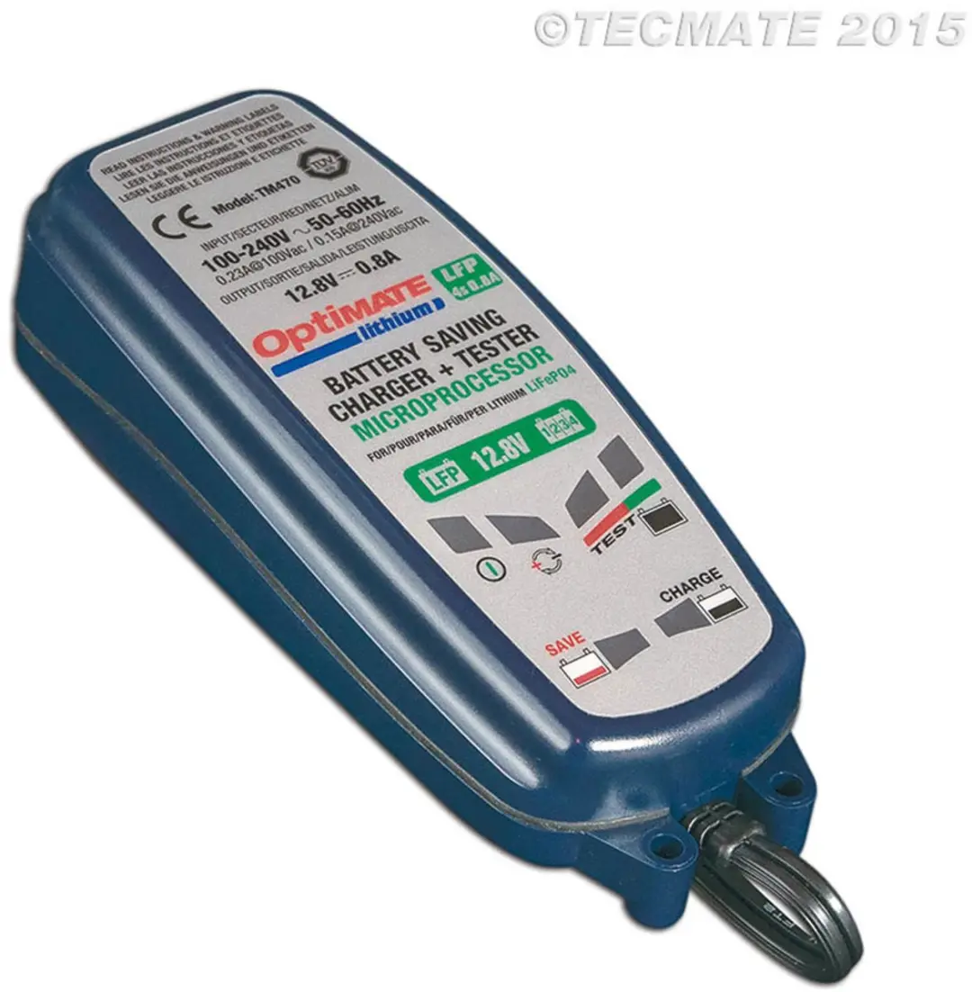 Optimate Tecmate TM470 Lithium Acculader 12V 0,8A