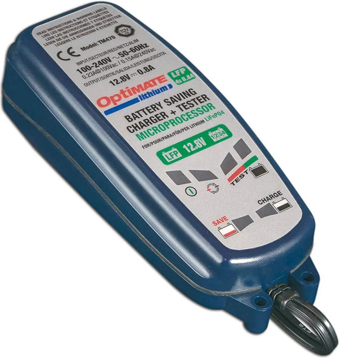 Optimate Tecmate TM470 Lithium Acculader 12V 0,8A