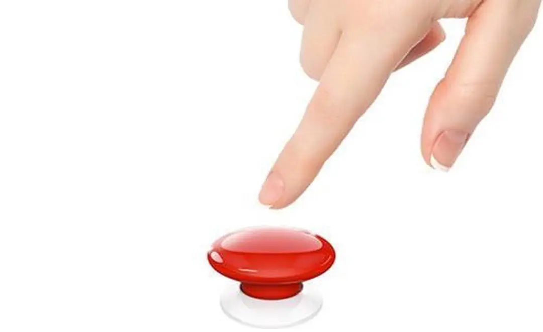 Fibaro The Button Z-Wave Scène Schakelaar - Wit - afbeelding 3 van 6