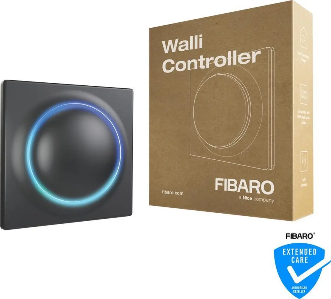 Fibaro Walli Controller Z-Wave Plus - Antraciet - afbeelding 2 van 6