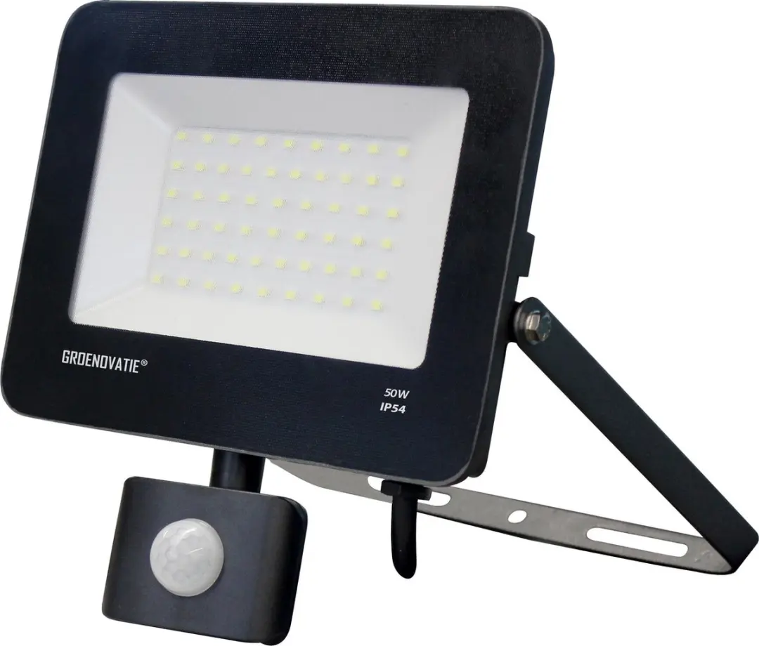Groenovatie LED Breedstraler 50W IP54 Sensor