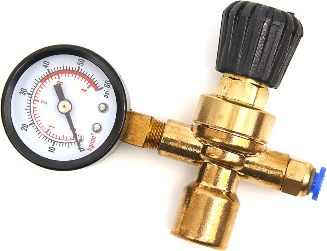 Telwin Reduceerventiel met Manometer 6698 - MIG-MAG Wegwerpflessen