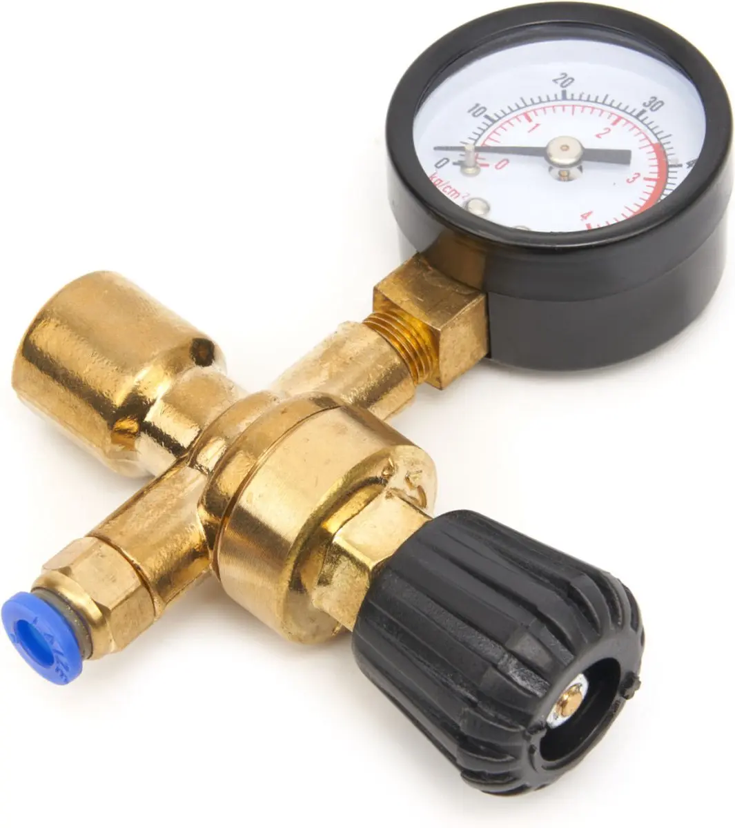 Telwin Reduceerventiel met Manometer 6698 - MIG-MAG Wegwerpflessen