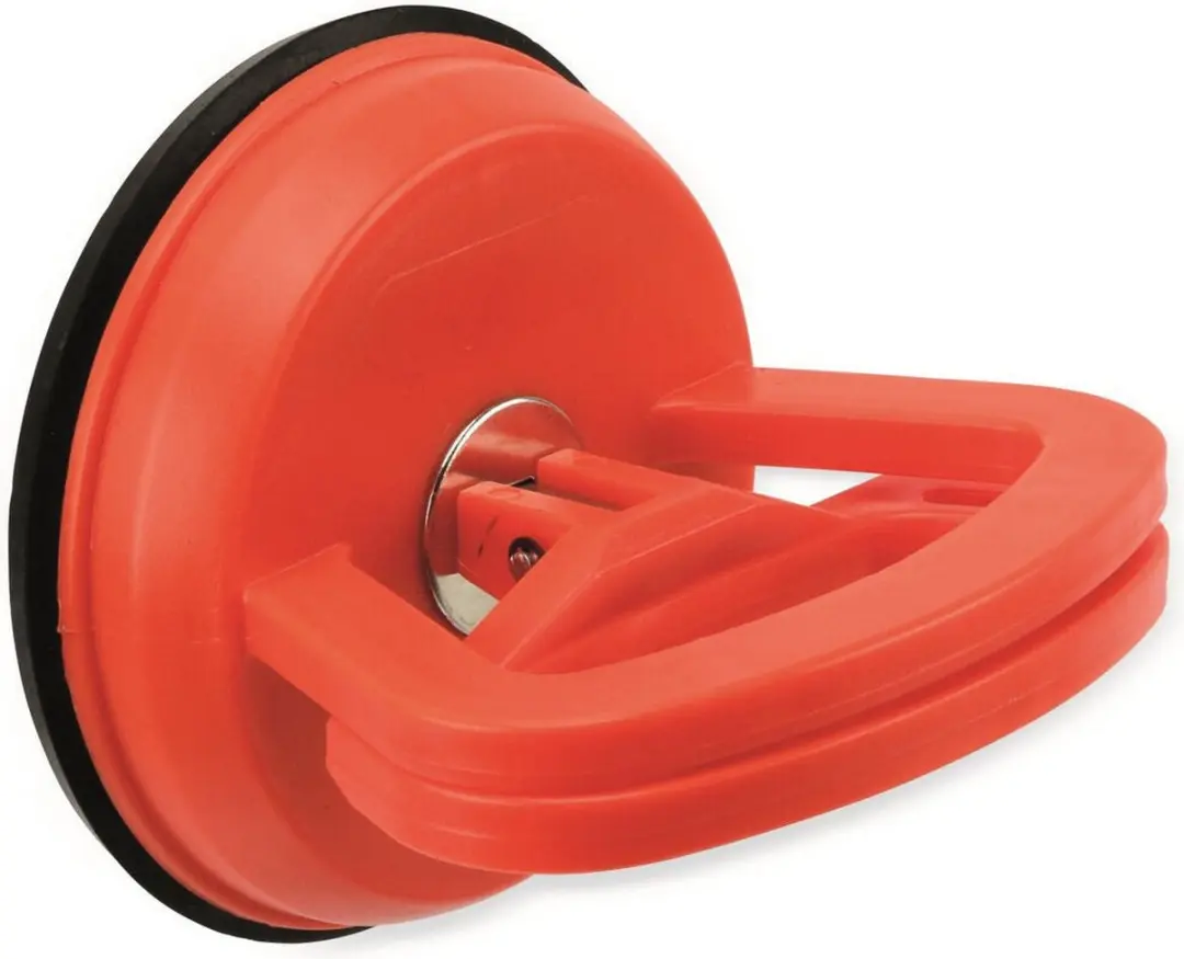 Kinzo Zuignap 50kg Rood PVC - Glas - afbeelding 3 van 6
