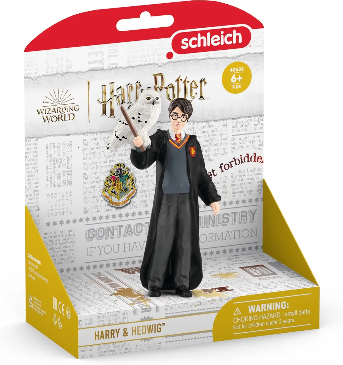 Schleich Harry Potter Hedwig Uil 42633 - Multikleur