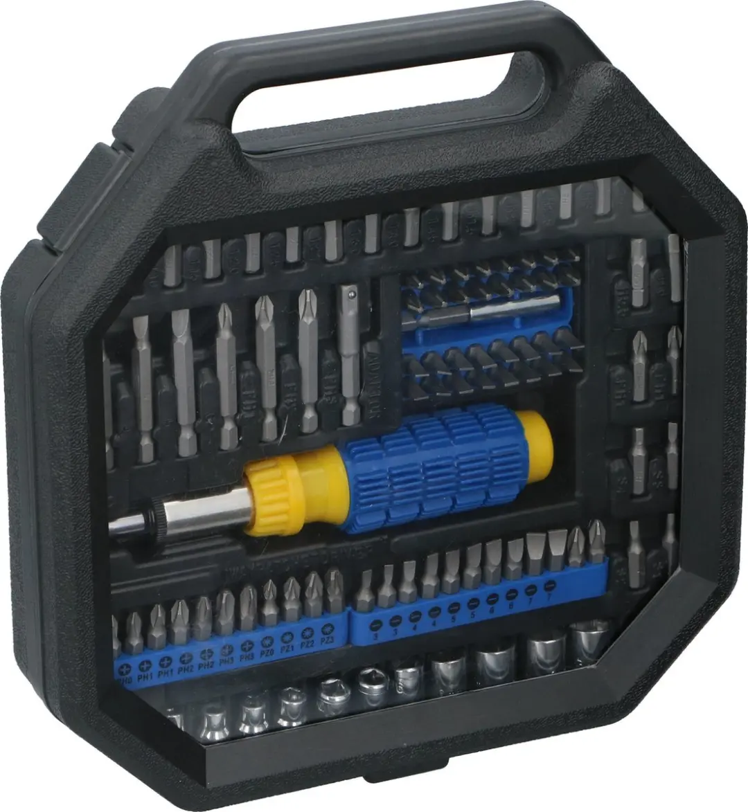 Kinzo 99-delige Doppenset 8711252177823 - 1/4" Ratelset - afbeelding 2 van 6