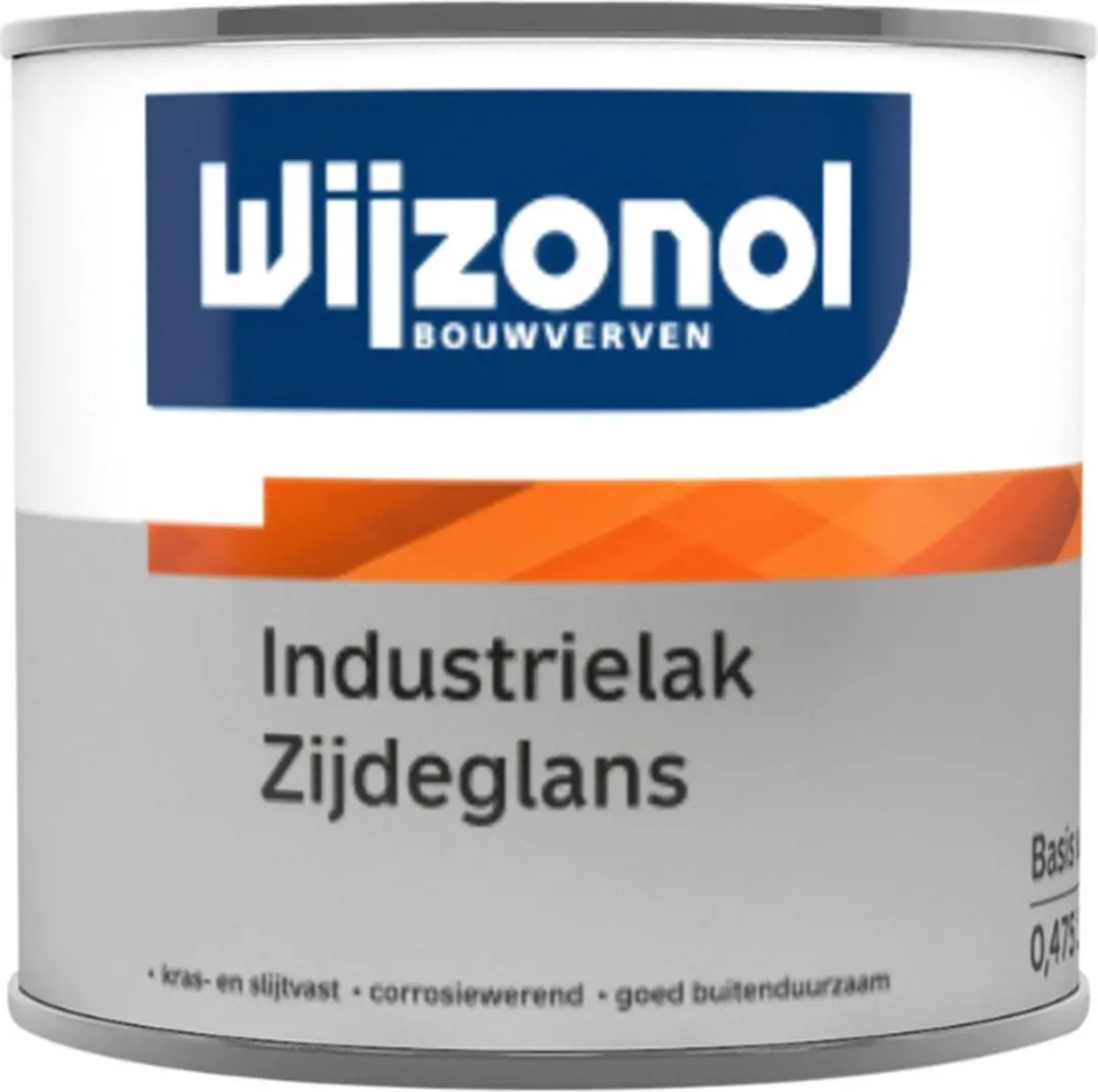 Wijzonol Industrielak Zijdeglans 2.5L - Wit
