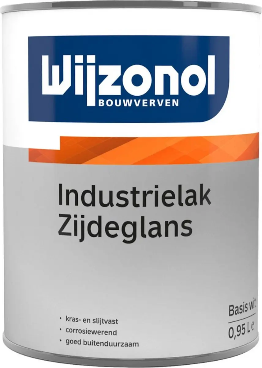 Wijzonol Industrielak Zijdeglans 2.5L - Wit