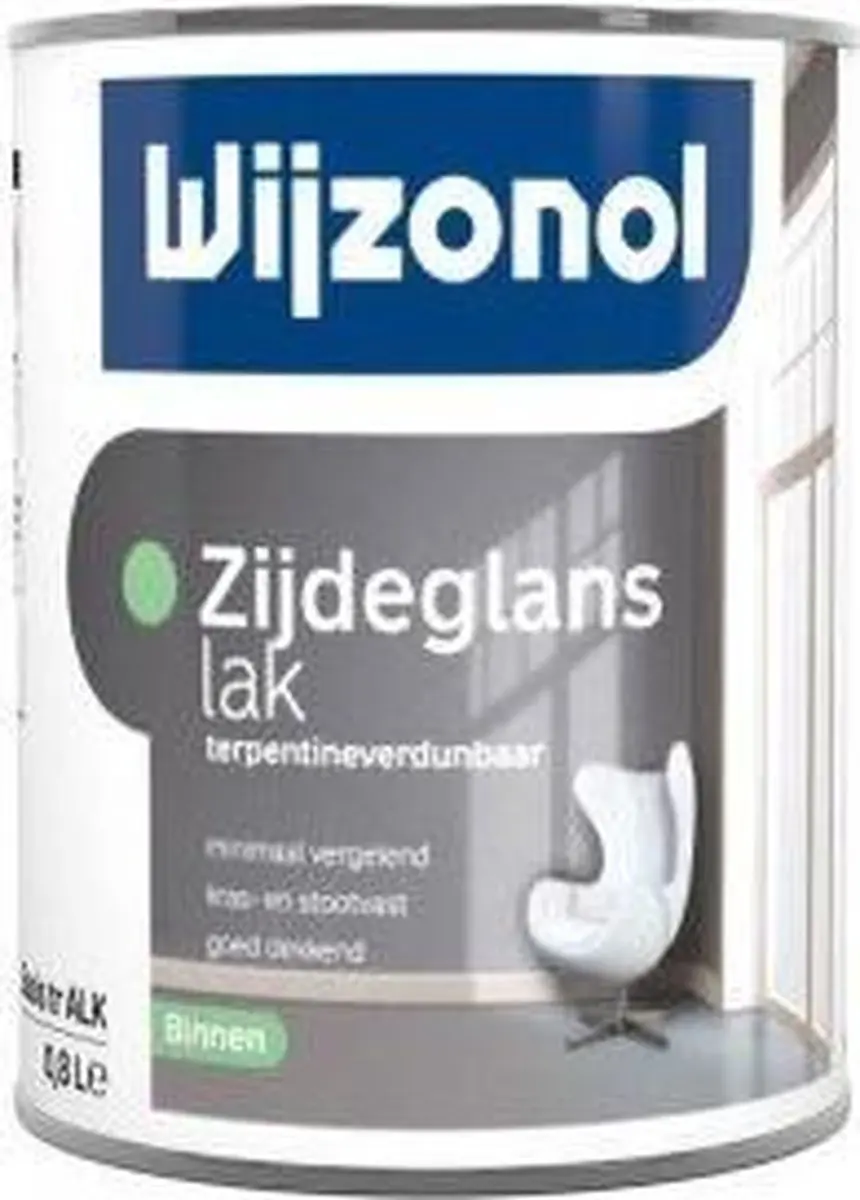 Wijzonol Zijdeglanslak Terpentine 0,5L