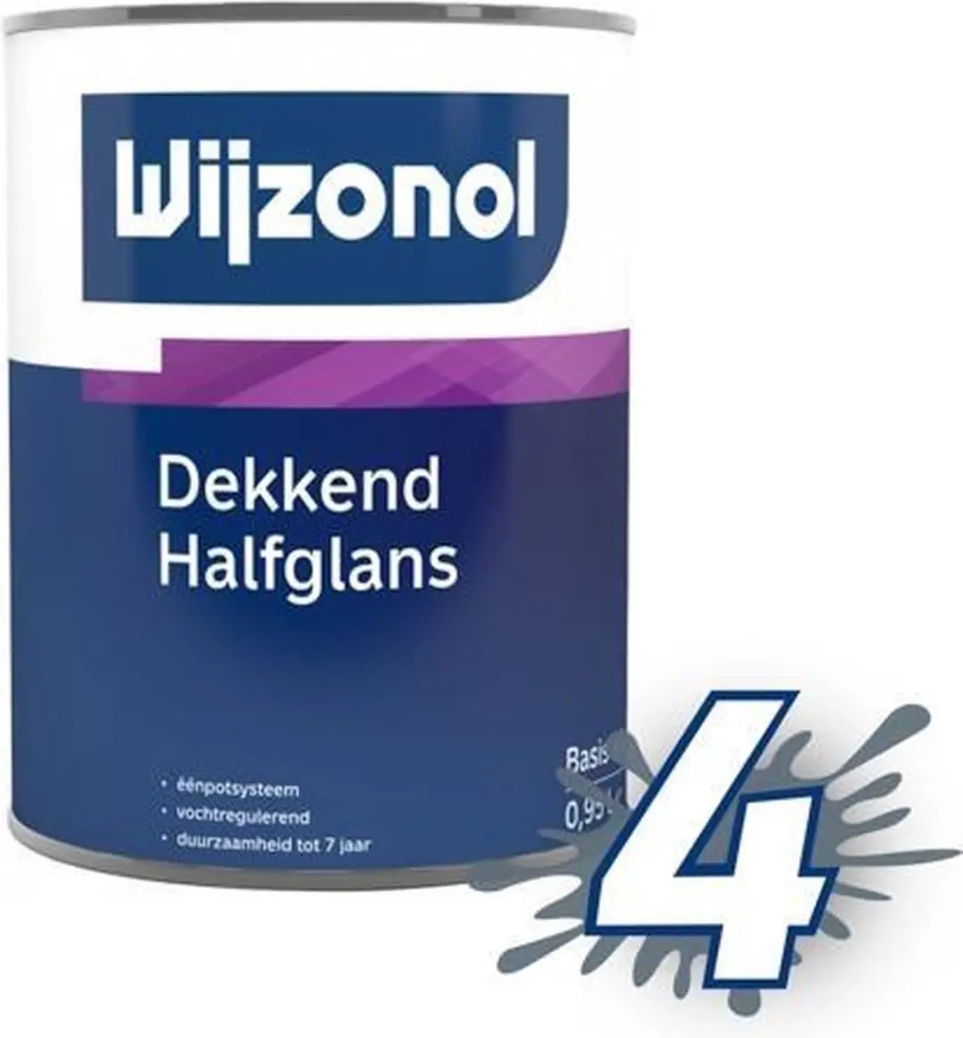 Wijzonol Dekkend Halfglans Multi - 5 liter