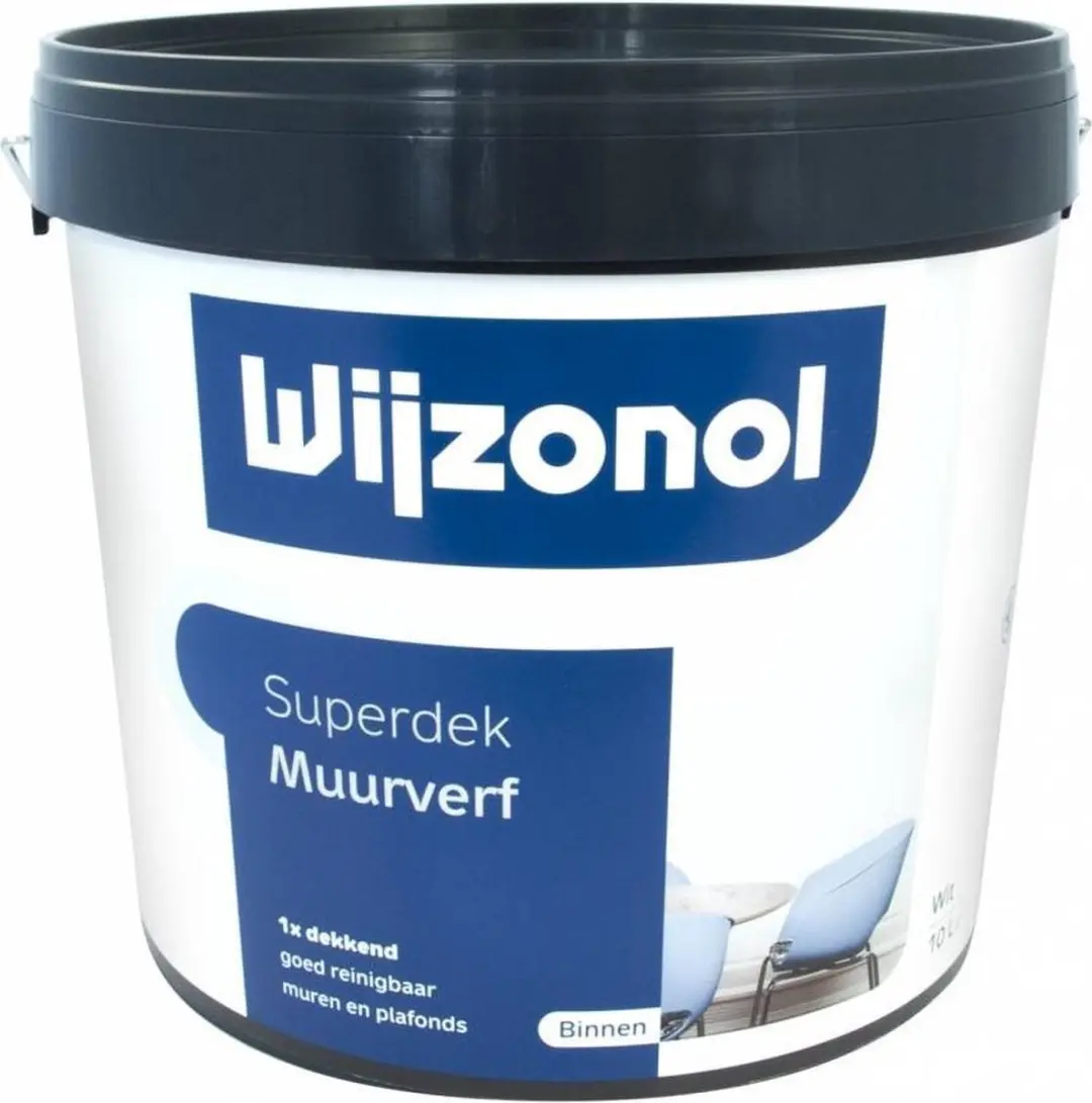 Wijzonol Superdek Wit 10L