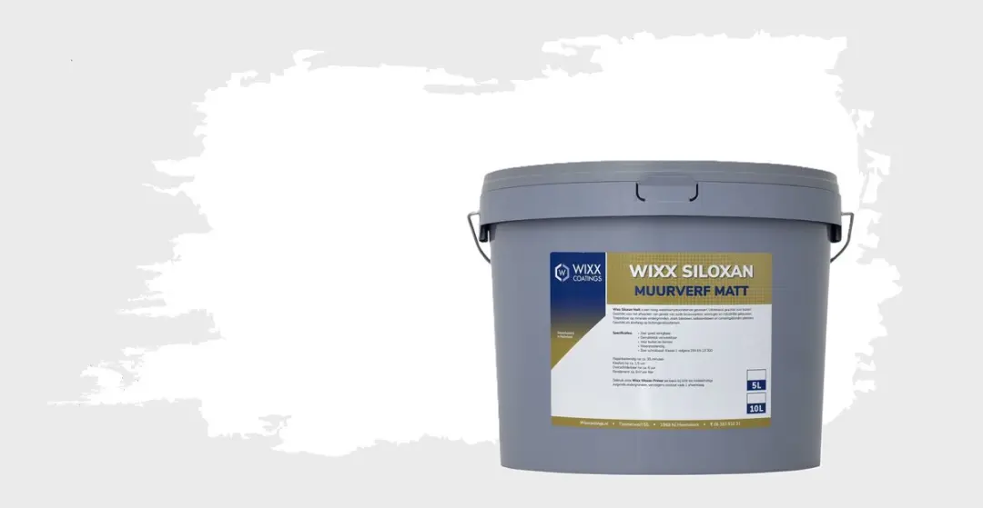 Wixx Siloxan Buitenlatex Matt 10L