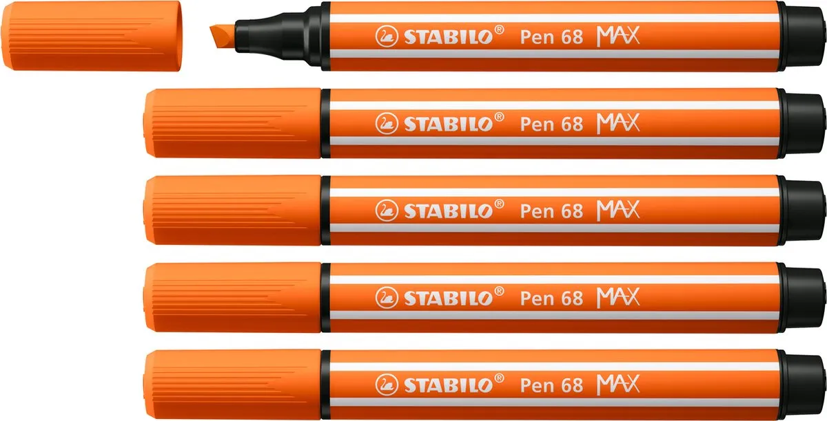 STABILO Pen 68 MAX 30 Bleek Vermiljoen