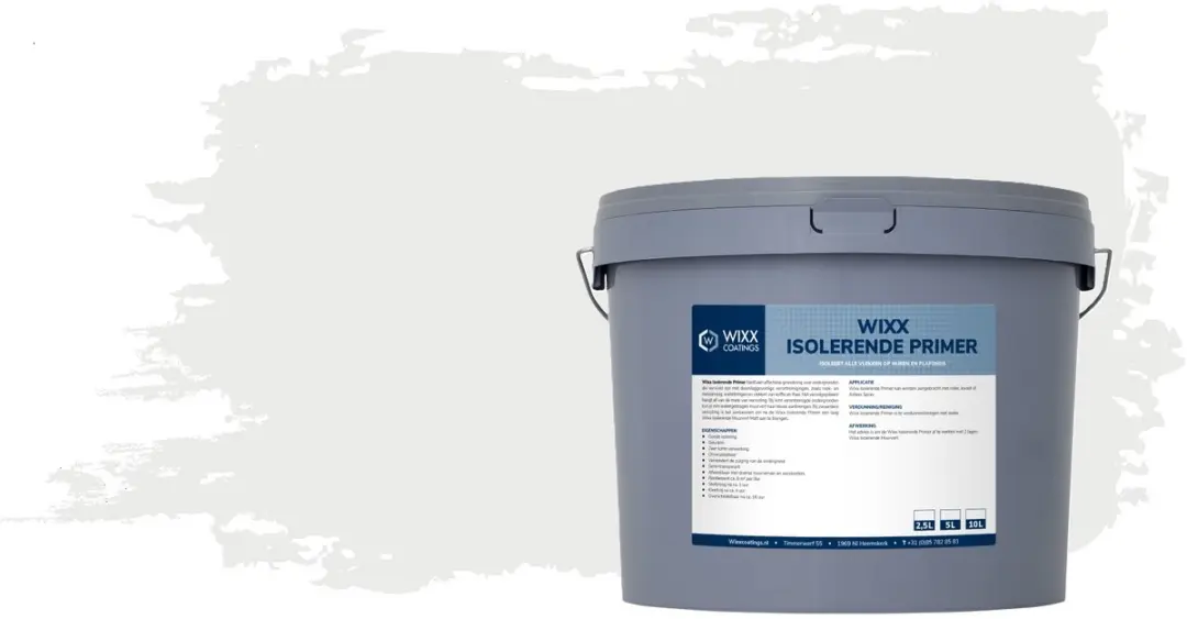 Wixx Isolerende Primer 2.5L - Signaalwit