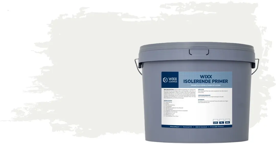 Wixx Isolerende Primer 2.5L - Verkeerswit