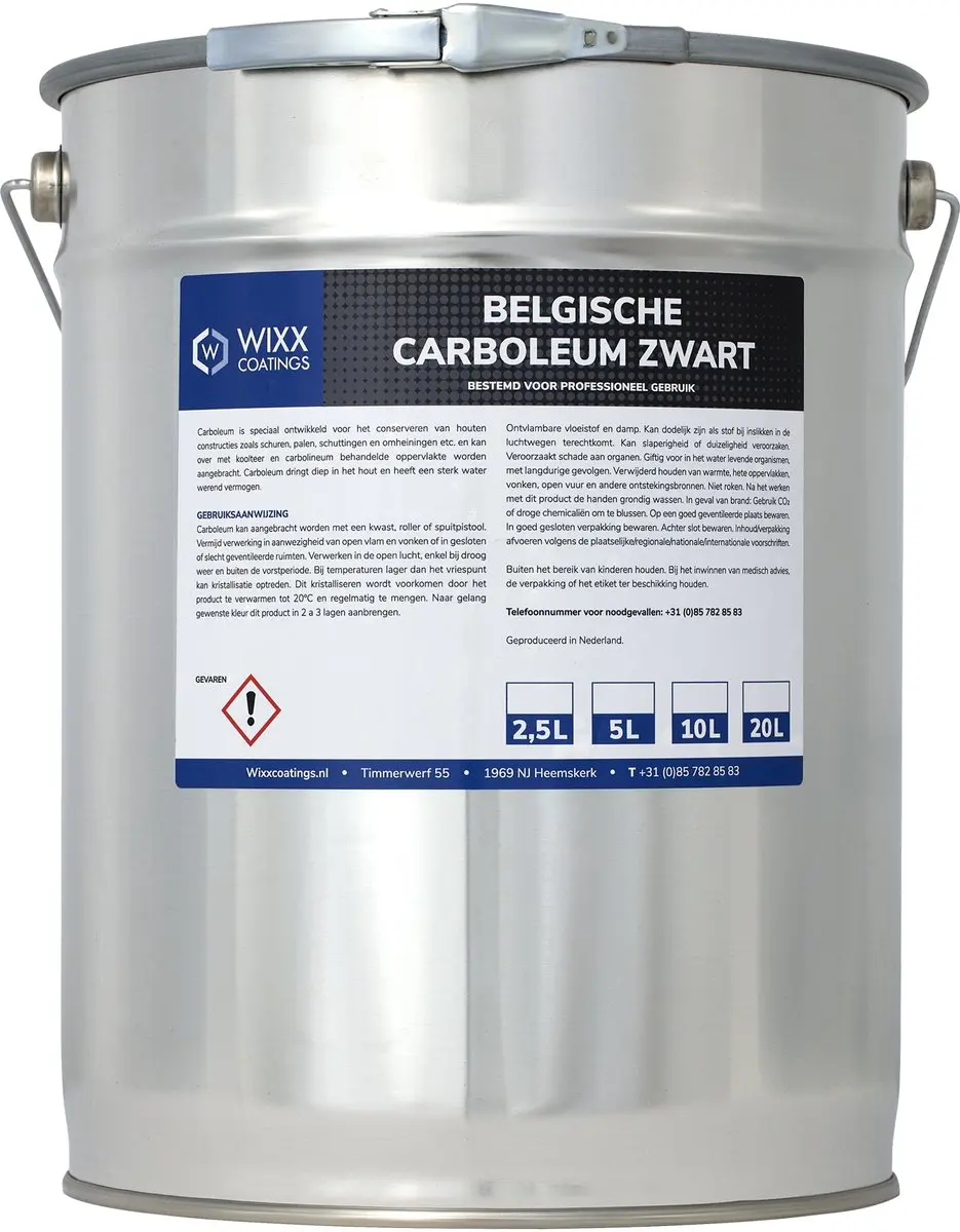 Wixx Carboleum Bruin 5L