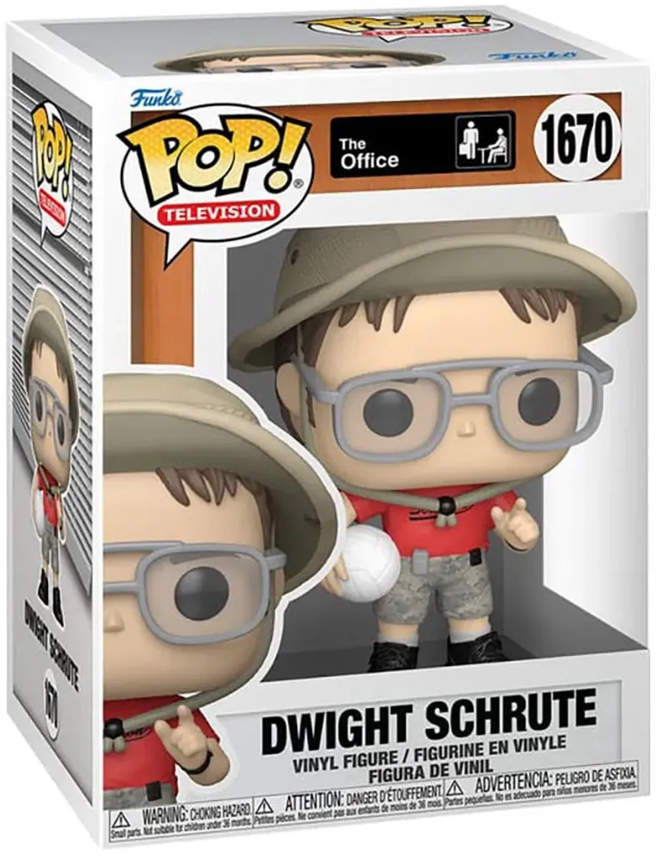 Funko Pop! The Office Dwight Schrute #1670 - Multi