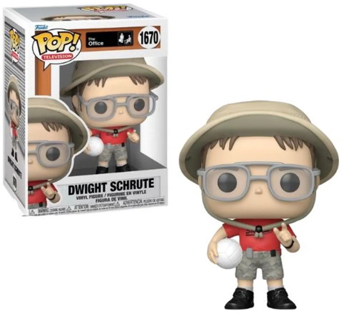 Funko Pop! The Office Dwight Schrute #1670 - Multi