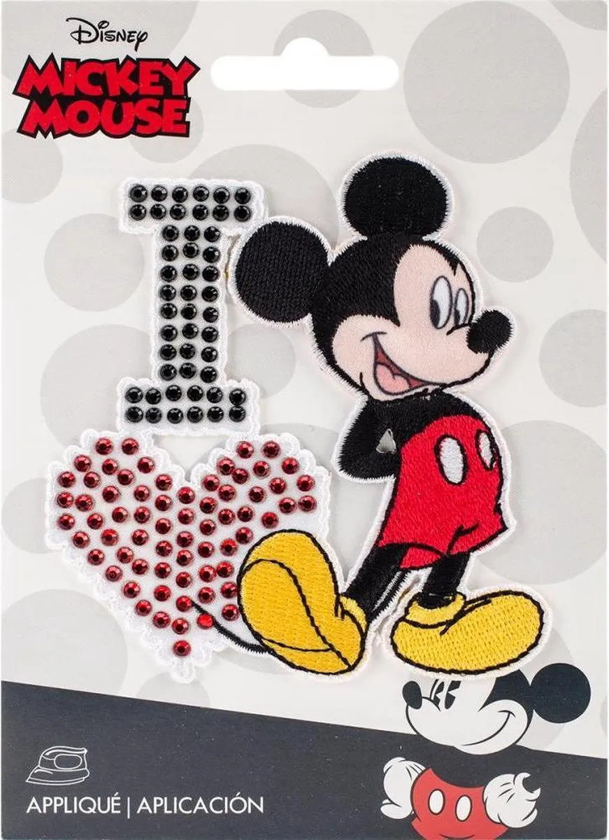 Disney Mickey Mouse Strijkbutton