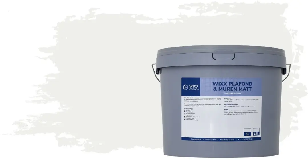 Wixx Plafond & Muren Matt 10L
