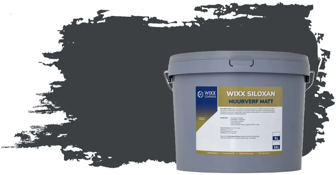 Wixx Siloxan Buitenlatex Matt 10L