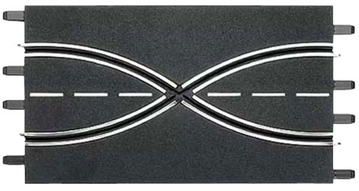 Carrera Evolution Rechte Baandelen 20020517 - 2 Stuks - Zwart