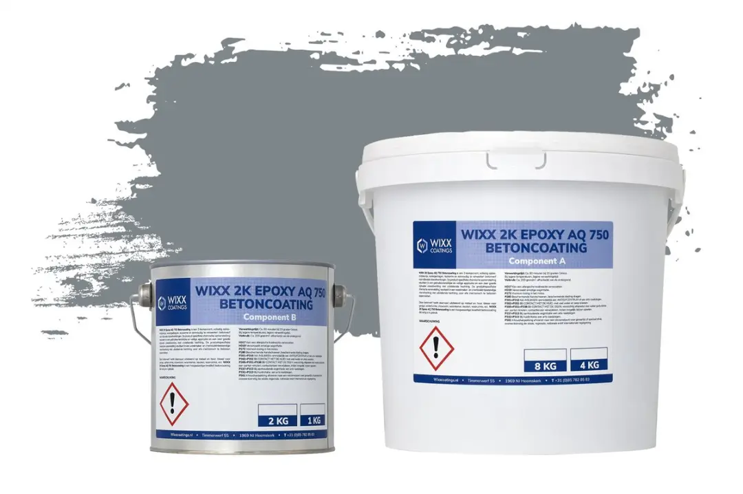 Wixx 2K Epoxy AQ 750 Betoncoating 10kg