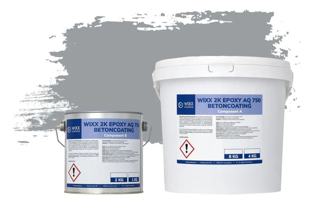 Wixx 2K Epoxy AQ 750 Betoncoating 10kg