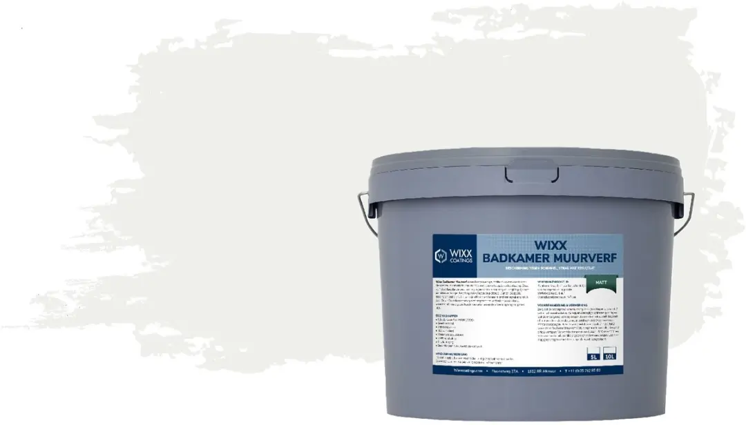 Wixx Badkamer Muurverf Matt 5L