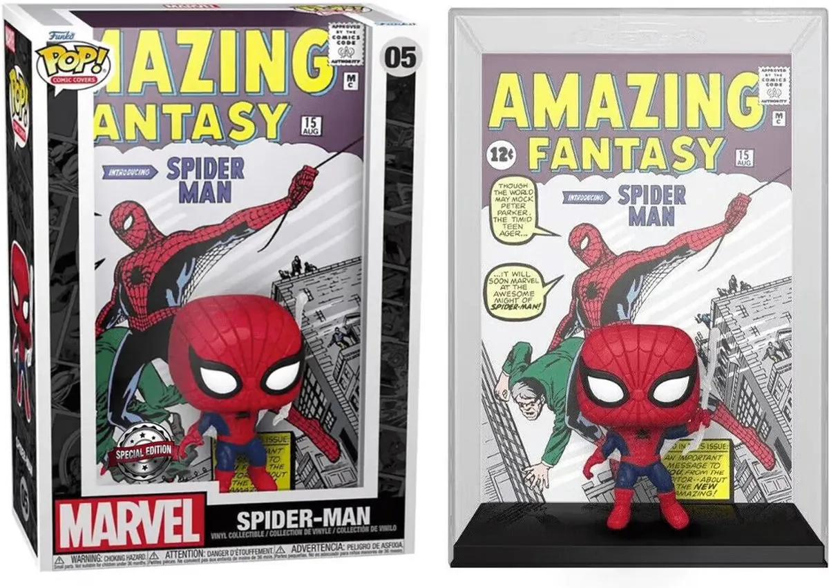 Funko POP! Spider-Man Amazing Fantasy 05 Exclusief
