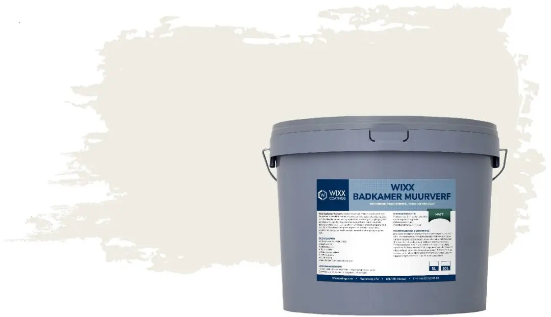 Wixx Badkamer Muurverf Matt 5L
