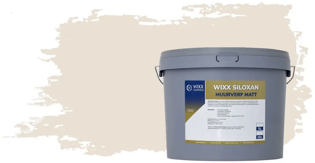 Wixx Siloxan Buitenlatex Matt 10L