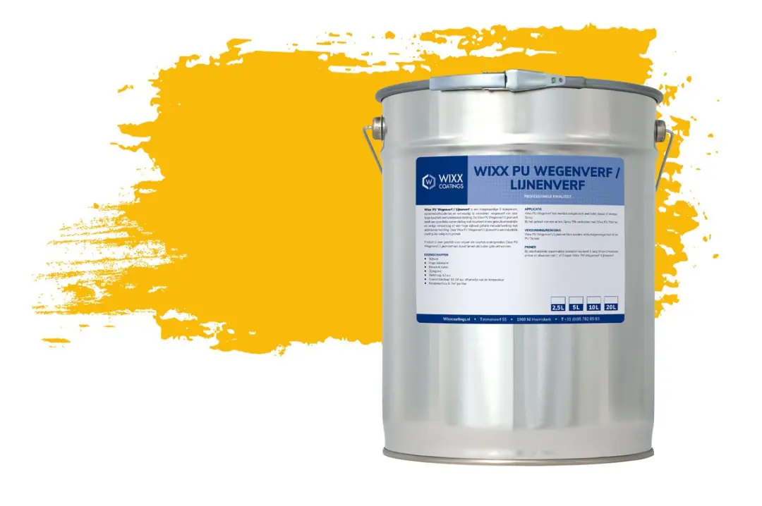 Wixx PU Wegenverf Verkeersgeel 10L