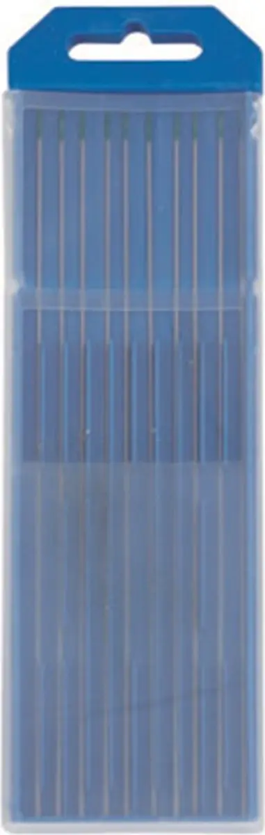 Laselektroden set 10 pure Wolfraam elektrodes AC