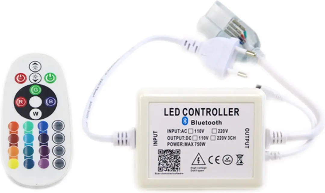 Groenovatie LED Neon Flex RGB Bluetooth Controller