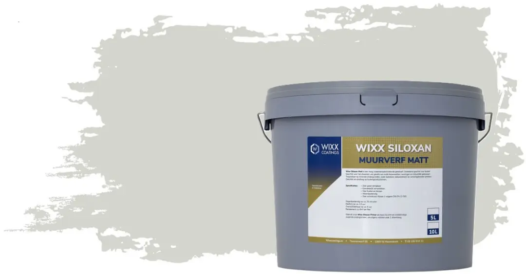 Wixx Siloxan Buitenlatex Matt 10L
