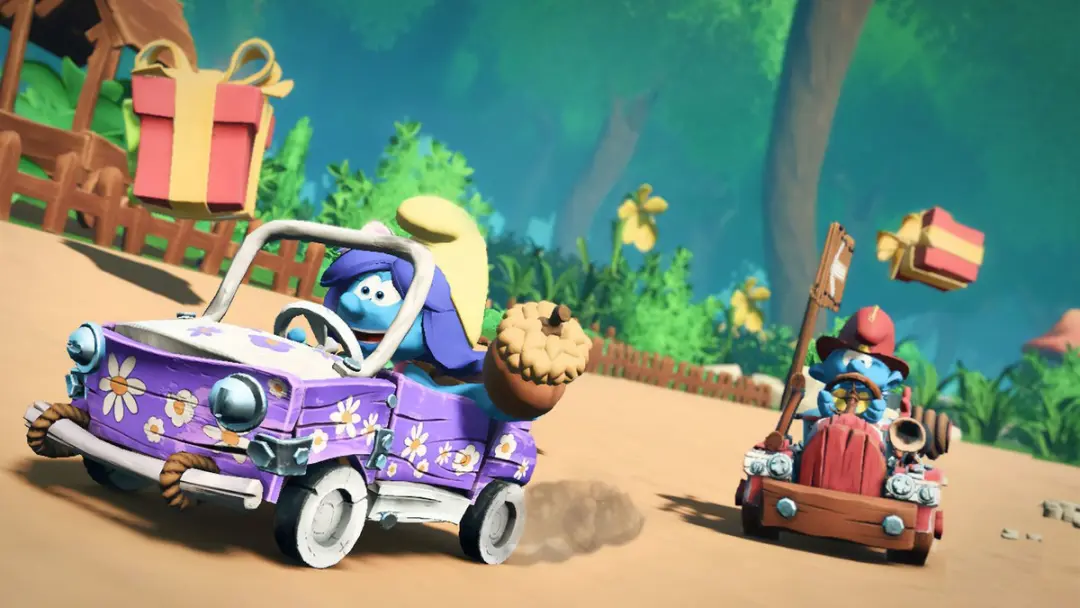 Microids Smurfen Kart - PS4 - afbeelding 9 van 10