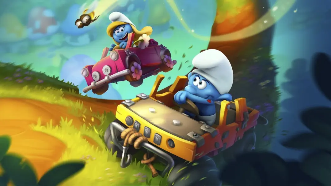 Microids Smurfen Kart - PS4 - afbeelding 8 van 10