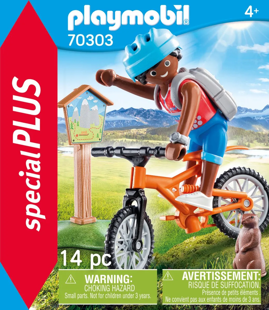 Playmobil Special Plus Mountainbiker 70303 - Multicolor - afbeelding 5 van 6