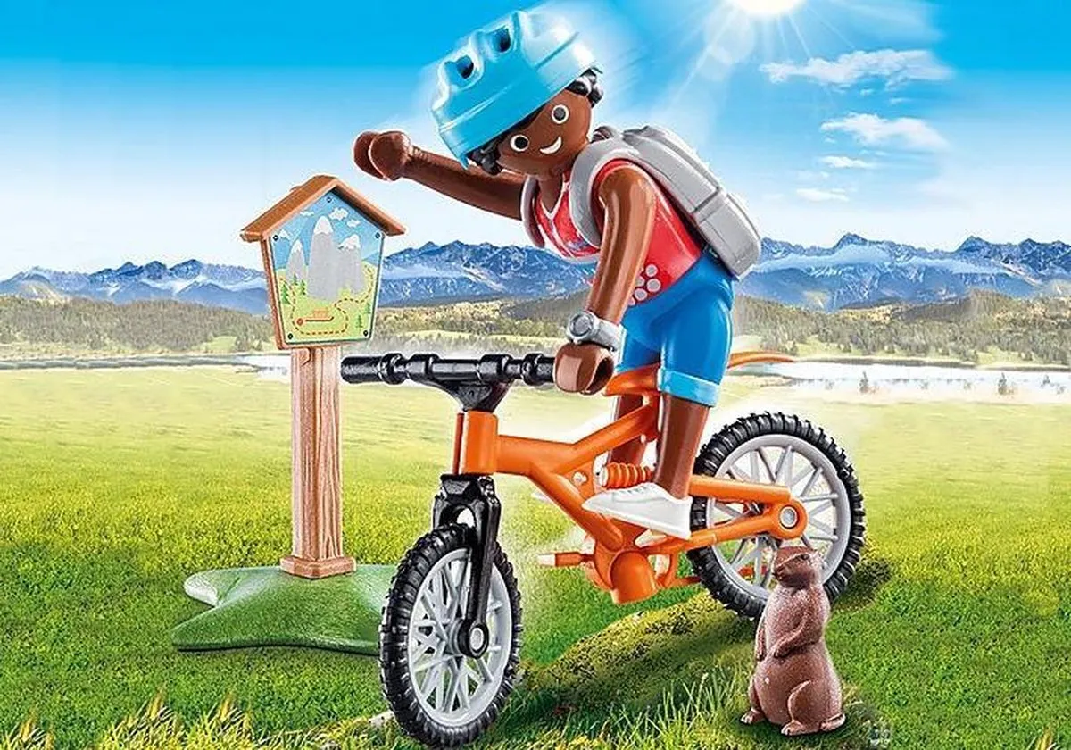 Playmobil Special Plus Mountainbiker 70303 - Multicolor - afbeelding 3 van 6