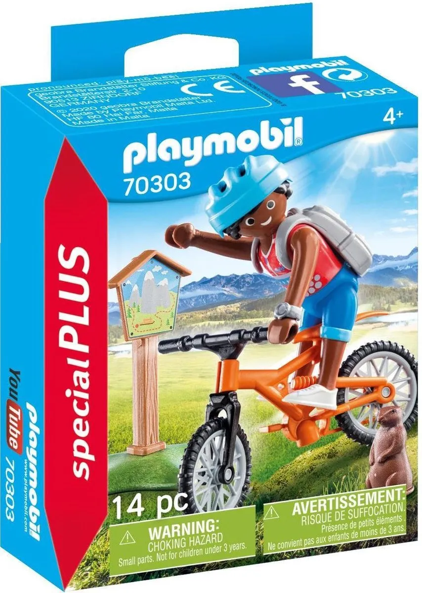 Playmobil Special Plus Mountainbiker 70303