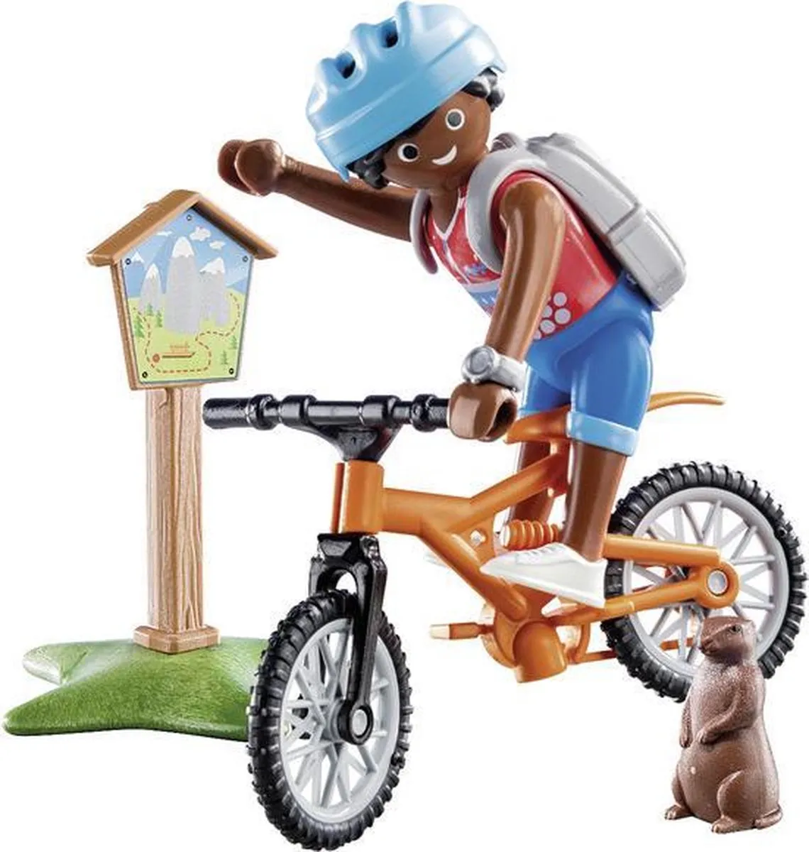 Playmobil Special Plus Mountainbiker 70303 - Multicolor - afbeelding 4 van 6