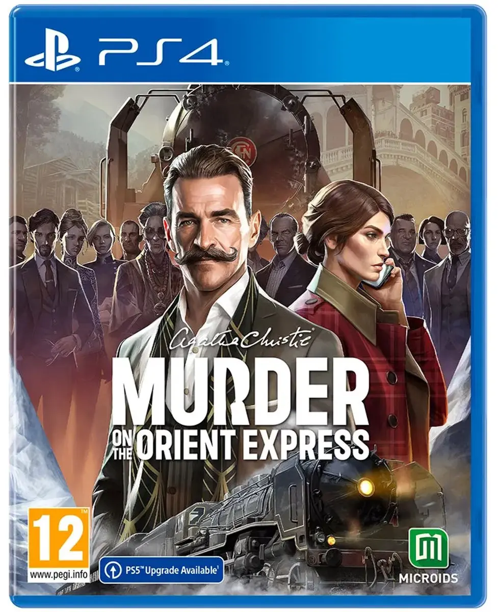 Microids Agatha Christie: Murder on the Orient Express PS4 - Transparant