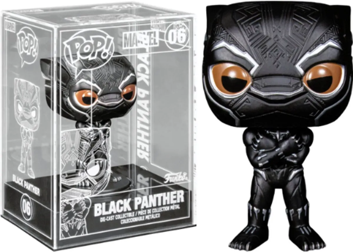 Funko Pop! Black Panther Marvel Diecast Metal