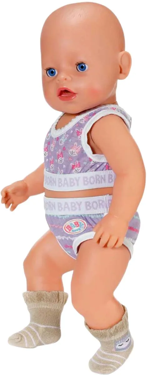 Baby Born Maillot en Sokken 43cm - Meerkleurig