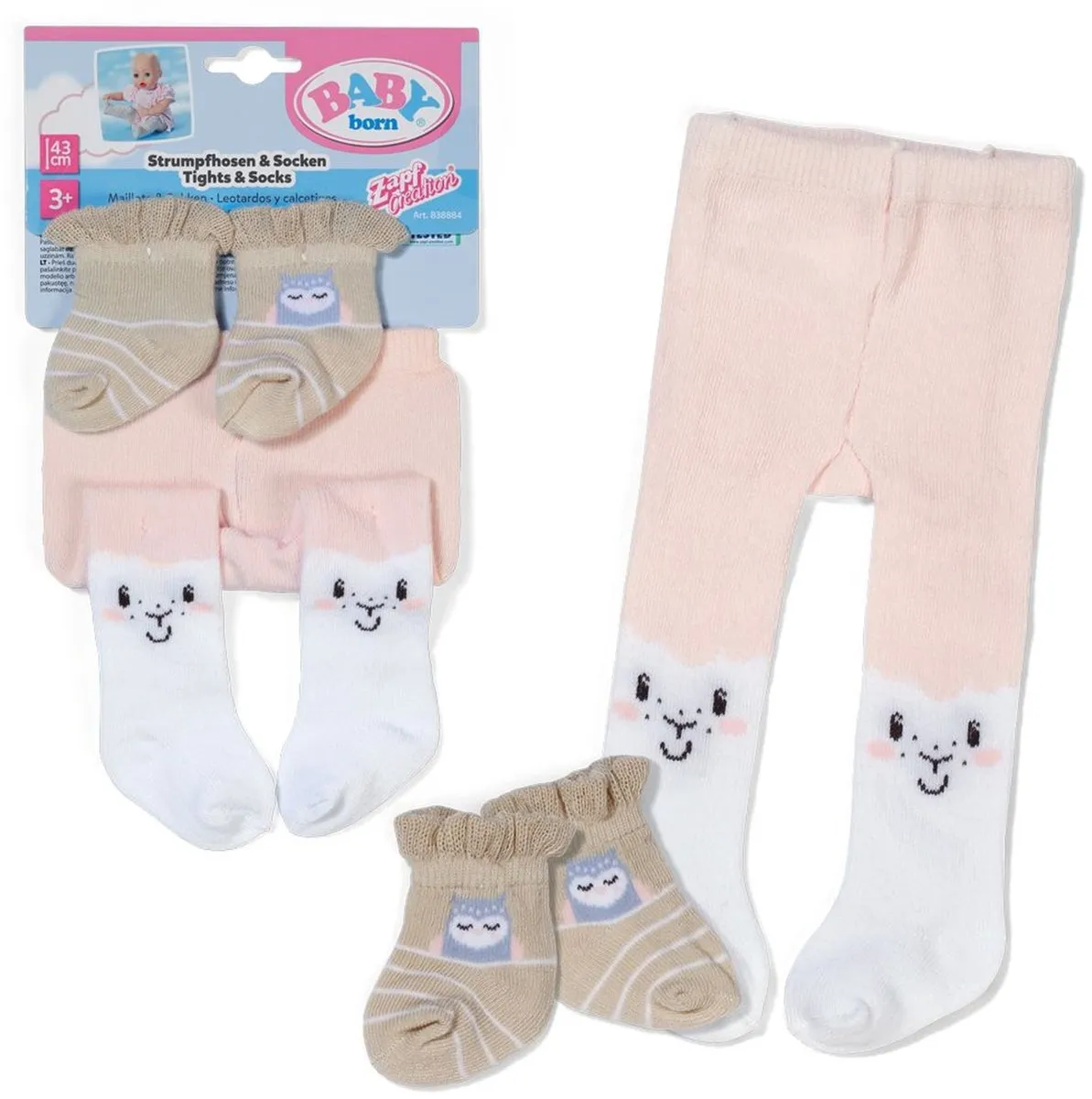 Baby Born Maillot en Sokken 43cm