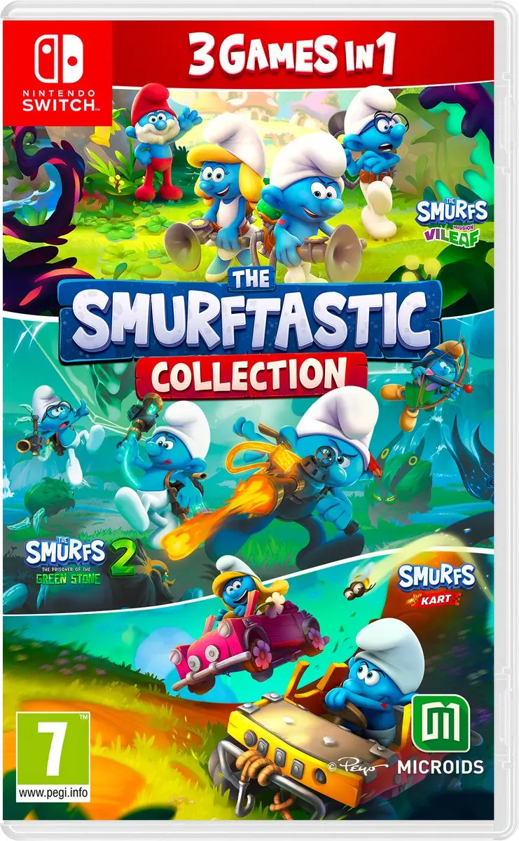 Microids The Smurftastic Collection Nintendo Switch