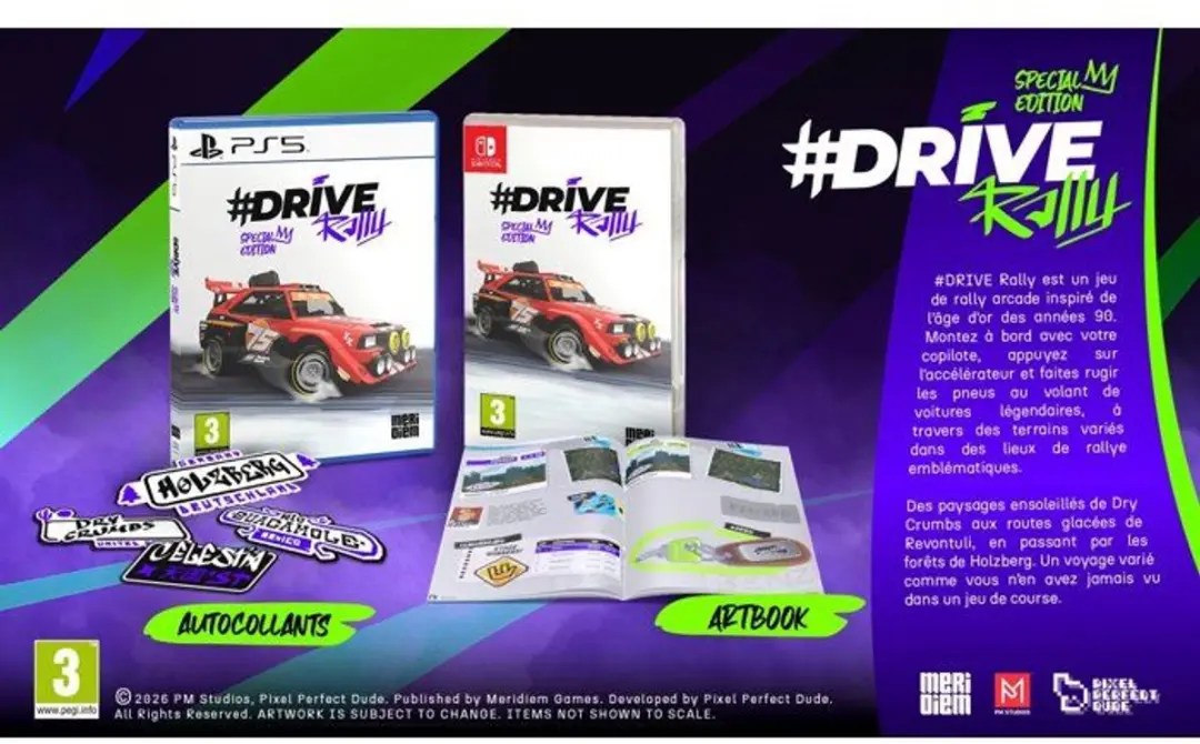 Microids #Drive Rally Speciale Editie Nintendo Switch-spel