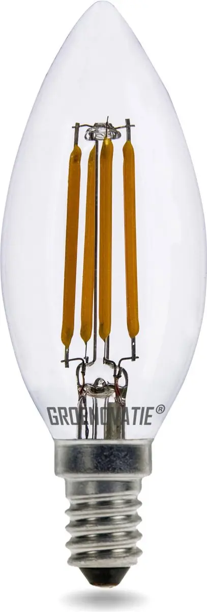 Groenovatie LED Filament Kaarslamp 4W E14